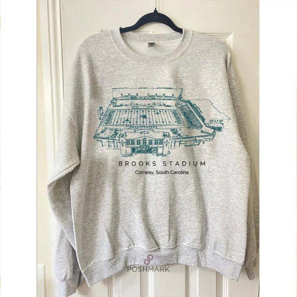 Brooks Stadium Coastal Carolina University Unisex Sweatshirt Teresafarnell